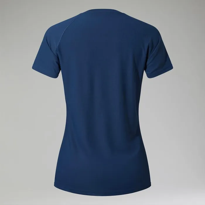 Technical Baselayers Women Berghaus 247 Tech Tee Super Stretch Crew 8211 Dark Blue