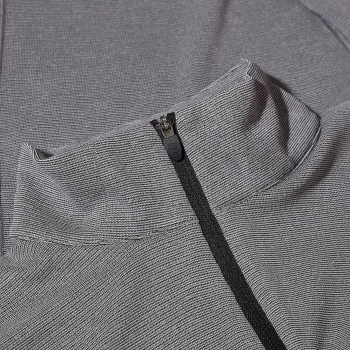 Technical Baselayers Women Berghaus MTN Guide Long Sleeve Half Zip 8211 GreyRed
