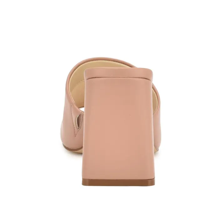 Teice Heeled Slide Sandals Nude Women Nine West Sandals Teice Heeled Slide Sandals Nude Women Nine West Sandals