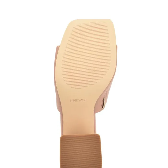 Teice Heeled Slide Sandals Nude Women Nine West Sandals Teice Heeled Slide Sandals Nude Women Nine West Sandals