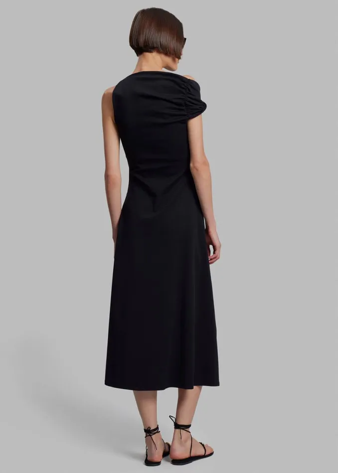 The Frankie Shop Beaufille Indi Dress 8211 Black Shop Dresses