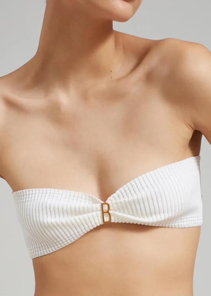 The Frankie Shop Bevza 039Bevza039 Crop Top 8211 White Shop Tops