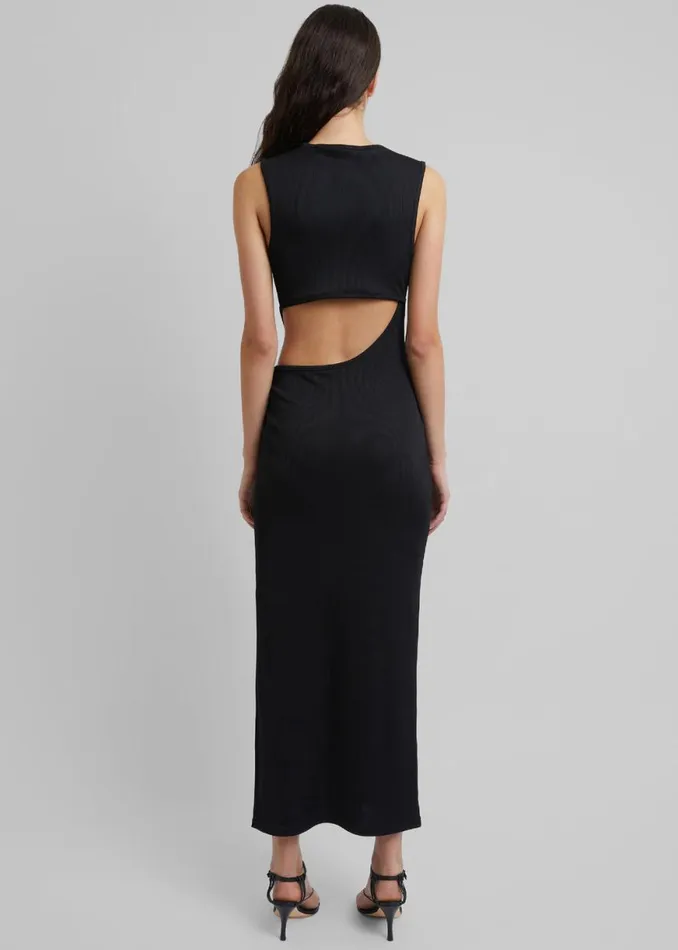 The Frankie Shop Christopher Esber Folia Float Buckle Tank Dress 8211 Black Shop Dresses