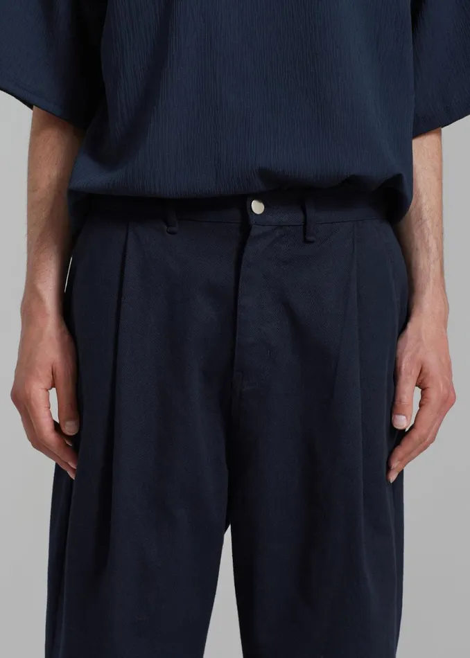 The Frankie Shop Drew Denim Pants 8211 Navy Shop Denim