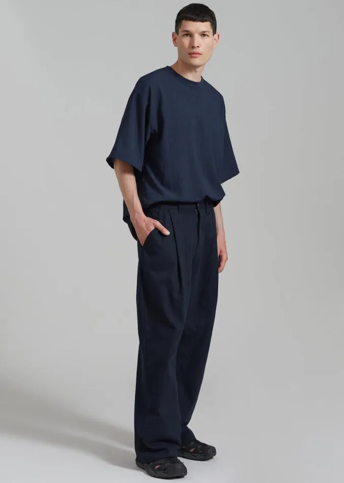The Frankie Shop Drew Denim Pants 8211 Navy Shop Denim