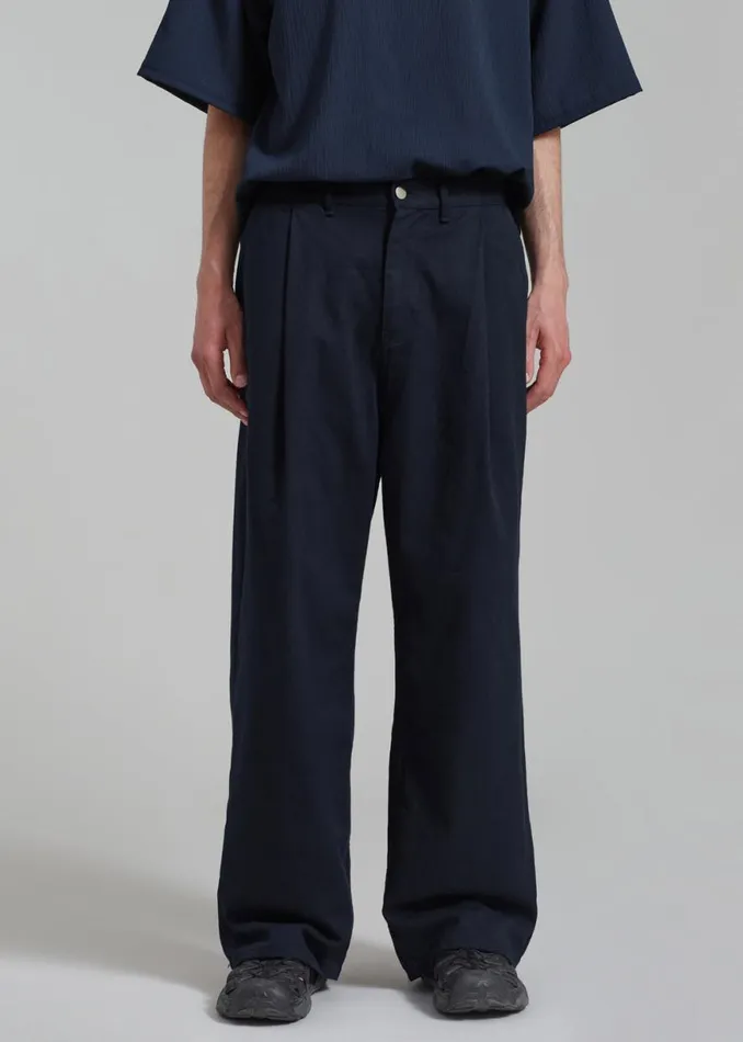 The Frankie Shop Drew Denim Pants 8211 Navy Shop Denim