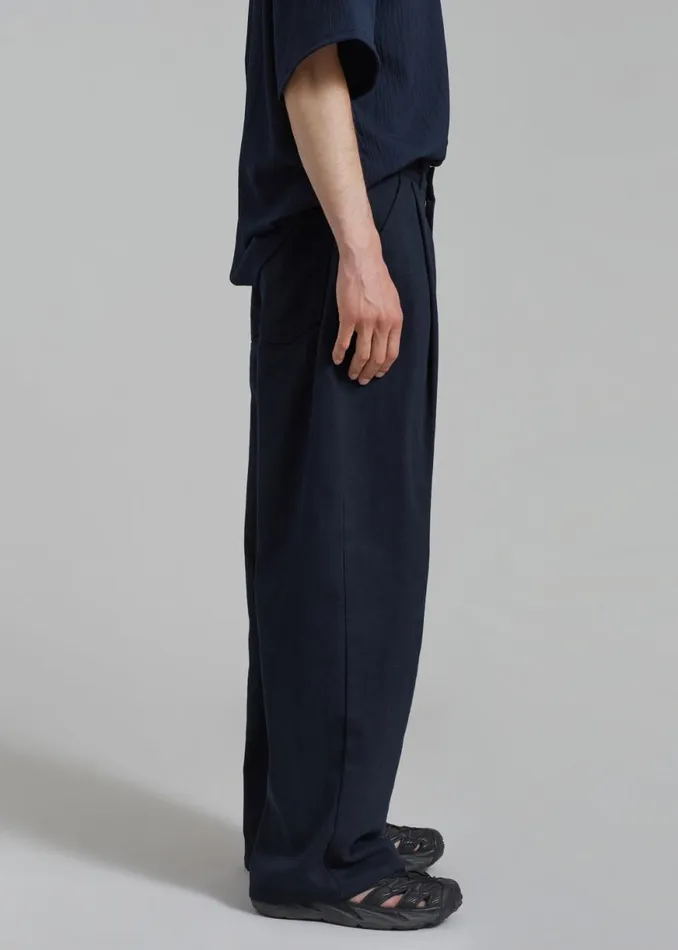 The Frankie Shop Drew Denim Pants 8211 Navy Shop Denim