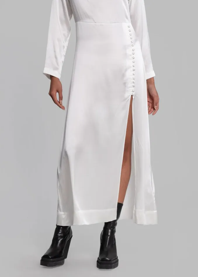 The Frankie Shop Envelope 1976 Campania Dress 8211 White Shop Dresses