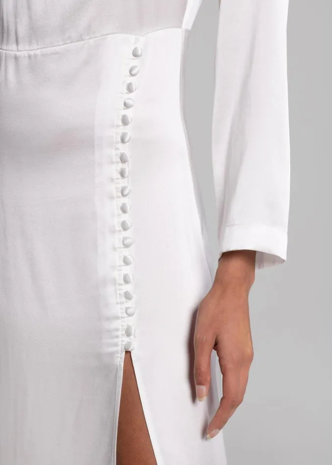 The Frankie Shop Envelope 1976 Campania Dress 8211 White Shop Dresses