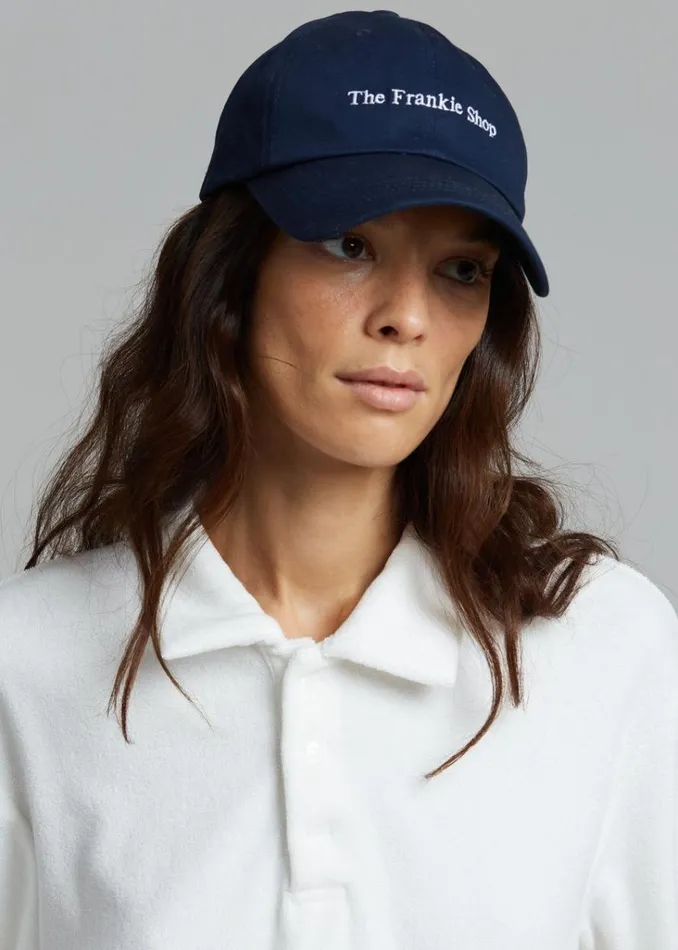 The Frankie Shop Frankie Baseball Cap 8211 Navy Shop Accessories