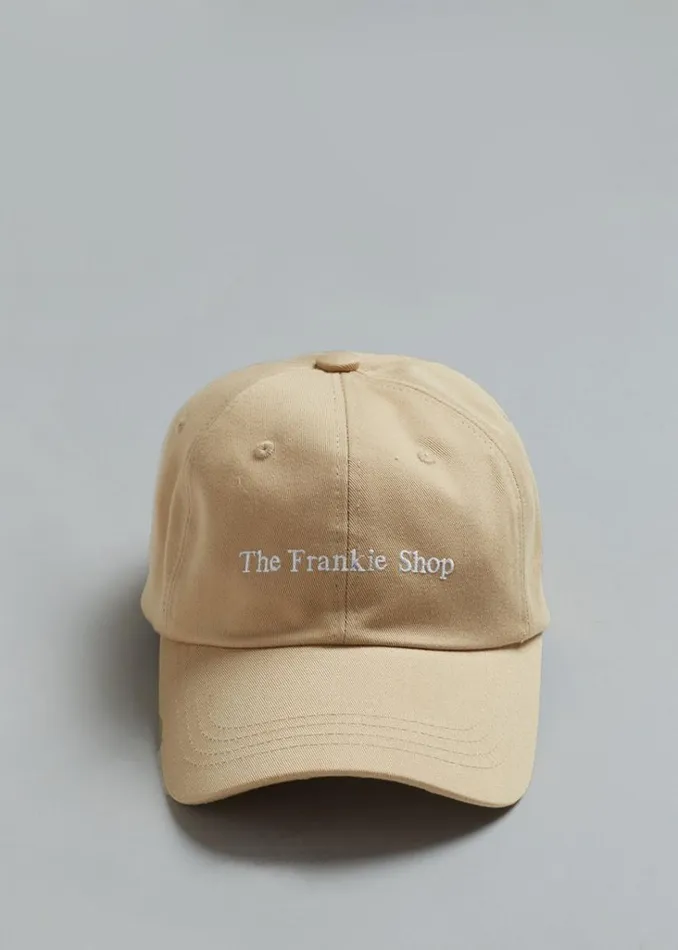 The Frankie Shop Frankie Baseball Cap 8211 Sand Shop Accessories