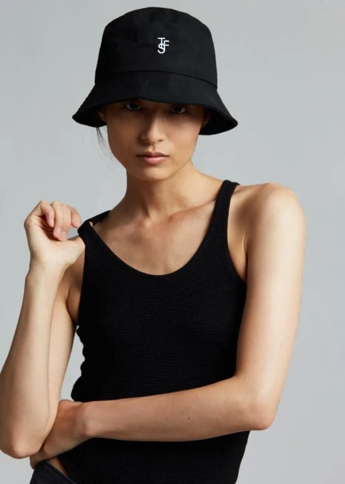 The Frankie Shop Frankie Bucket Hat 8211 Black Shop Accessories