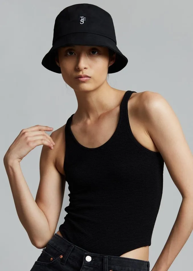 The Frankie Shop Frankie Bucket Hat 8211 Black Shop Accessories