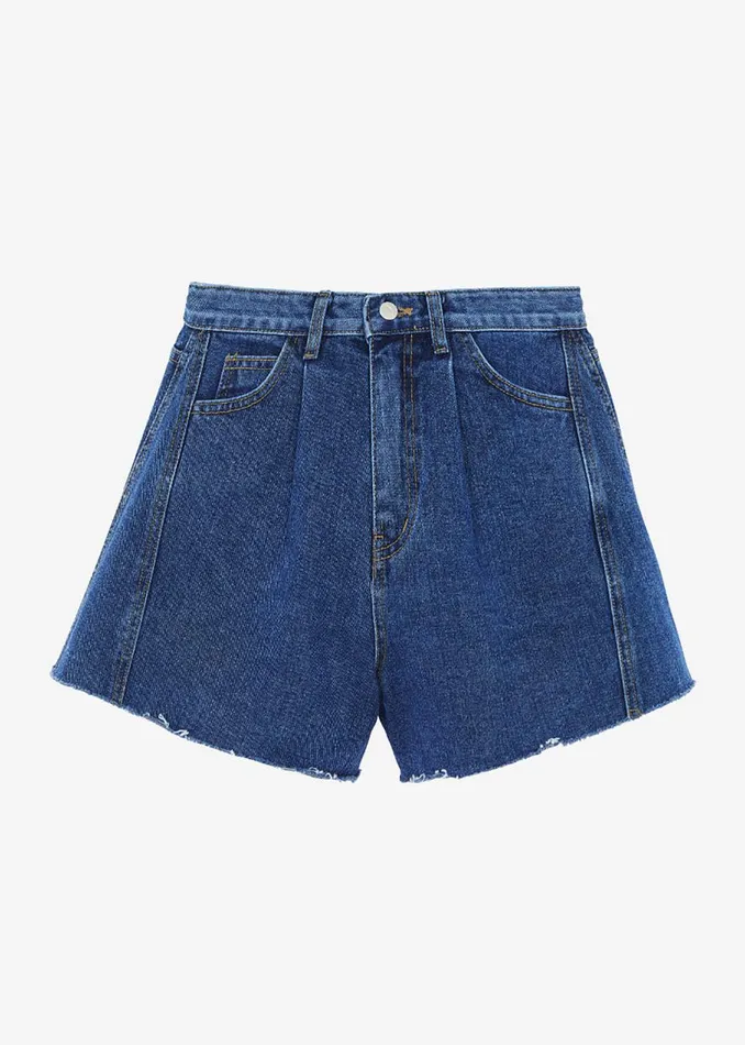 The Frankie Shop Howell Denim Shorts 8211 Blue Denim Shop Denim