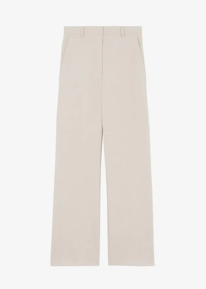 The Frankie Shop Kit Trousers 8211 Beige Shop Bottoms