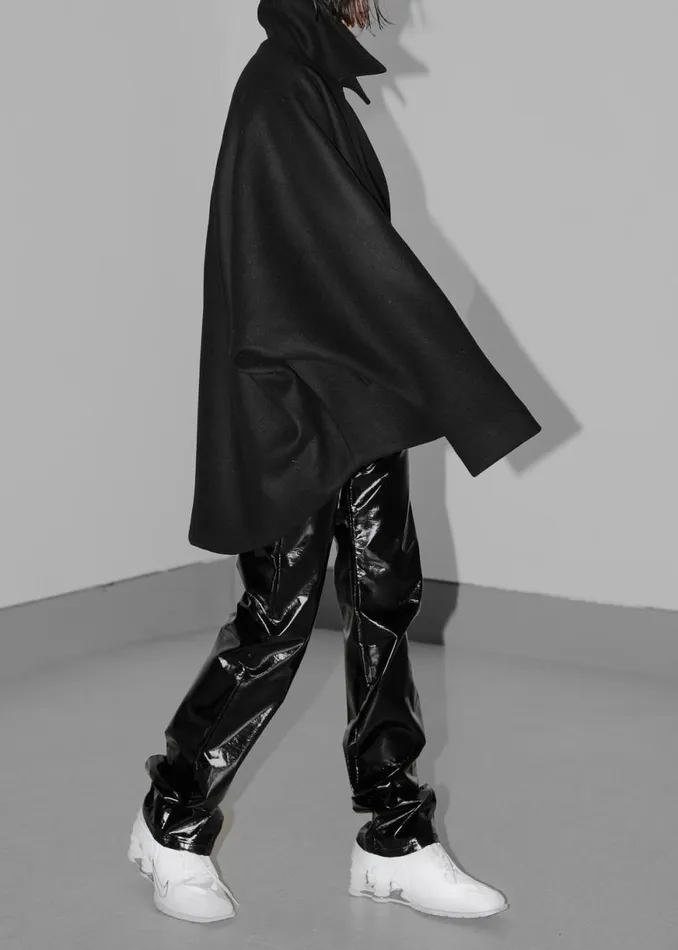 The Frankie Shop Lane Coat 8211 Black Shop Outerwear