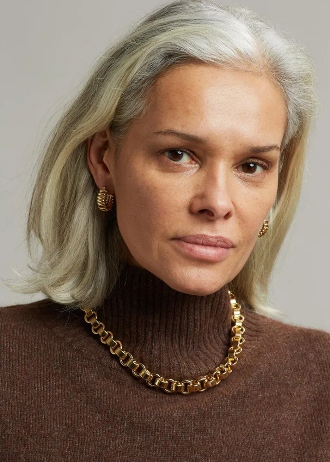 The Frankie Shop Laura Lombardi Mini Camilla Earrings 8211 Gold Shop Accessories