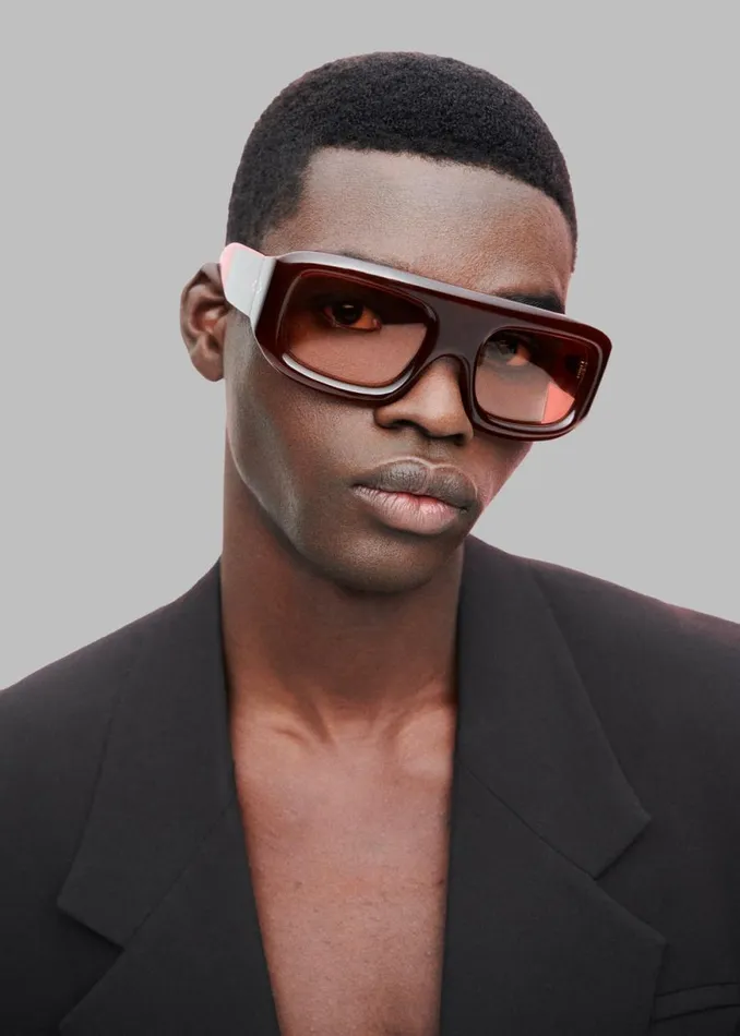 The Frankie Shop Port Tanger Mauretania 8211 Terracotta Acetate Shop Accessories