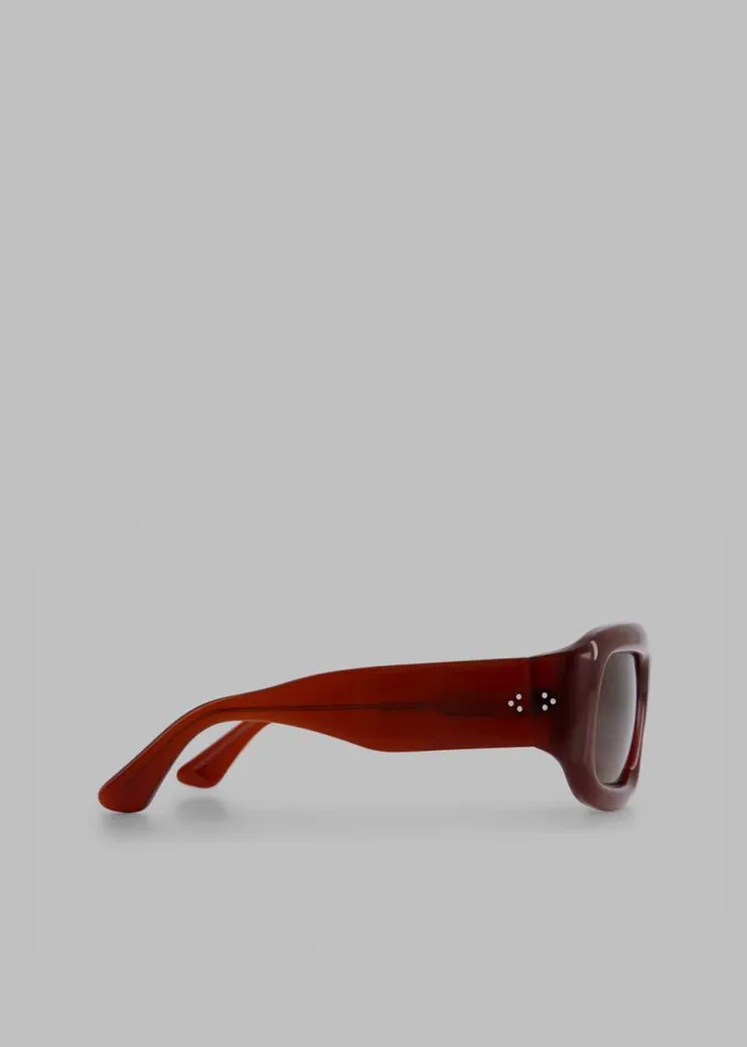 The Frankie Shop Port Tanger Mauretania 8211 Terracotta Acetate Shop Accessories