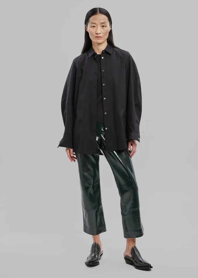 The Frankie Shop Proenza Schouler White Label Vinyl Pants 8211 Pine Shop Bottoms