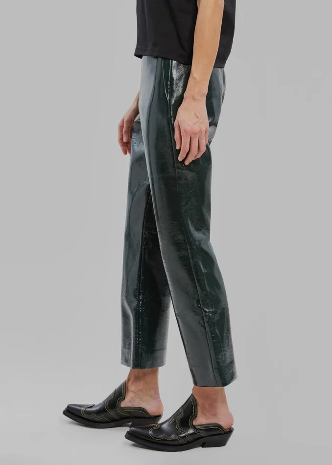 The Frankie Shop Proenza Schouler White Label Vinyl Pants 8211 Pine Shop Bottoms