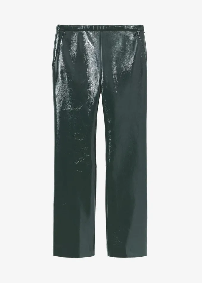The Frankie Shop Proenza Schouler White Label Vinyl Pants 8211 Pine Shop Bottoms