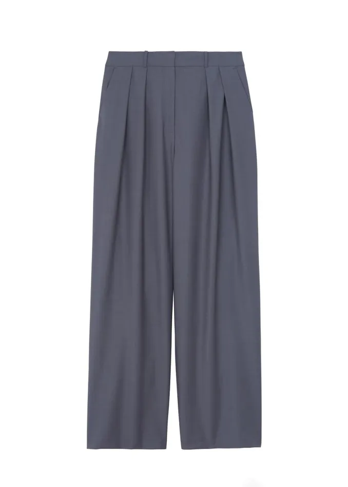 The Frankie Shop Ripley Pleated Trousers 8211 Grey Shop Clothing