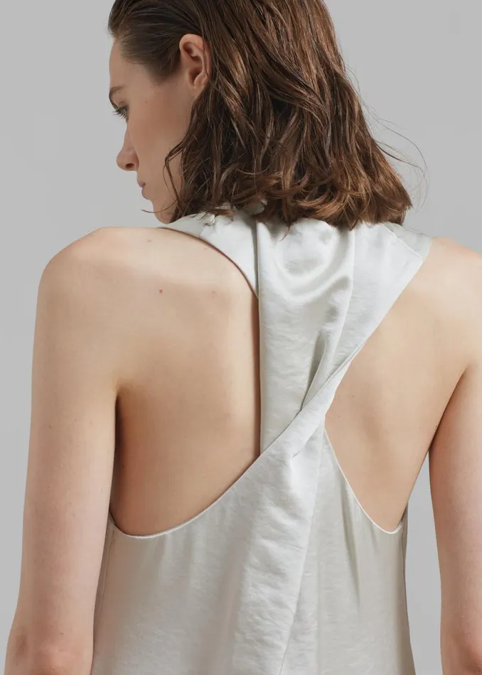 The Frankie Shop Samse Samse Ellie Dress 8211 White Onyx Shop Dresses