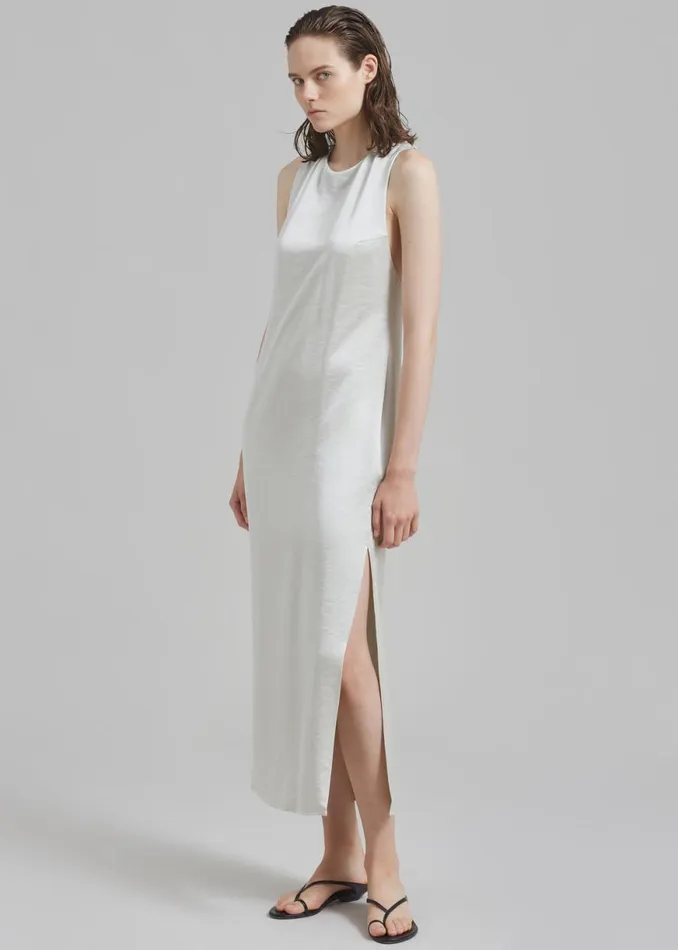 The Frankie Shop Samse Samse Ellie Dress 8211 White Onyx Shop Dresses