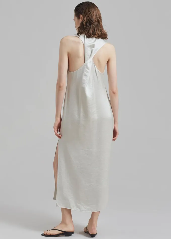 The Frankie Shop Samse Samse Ellie Dress 8211 White Onyx Shop Dresses