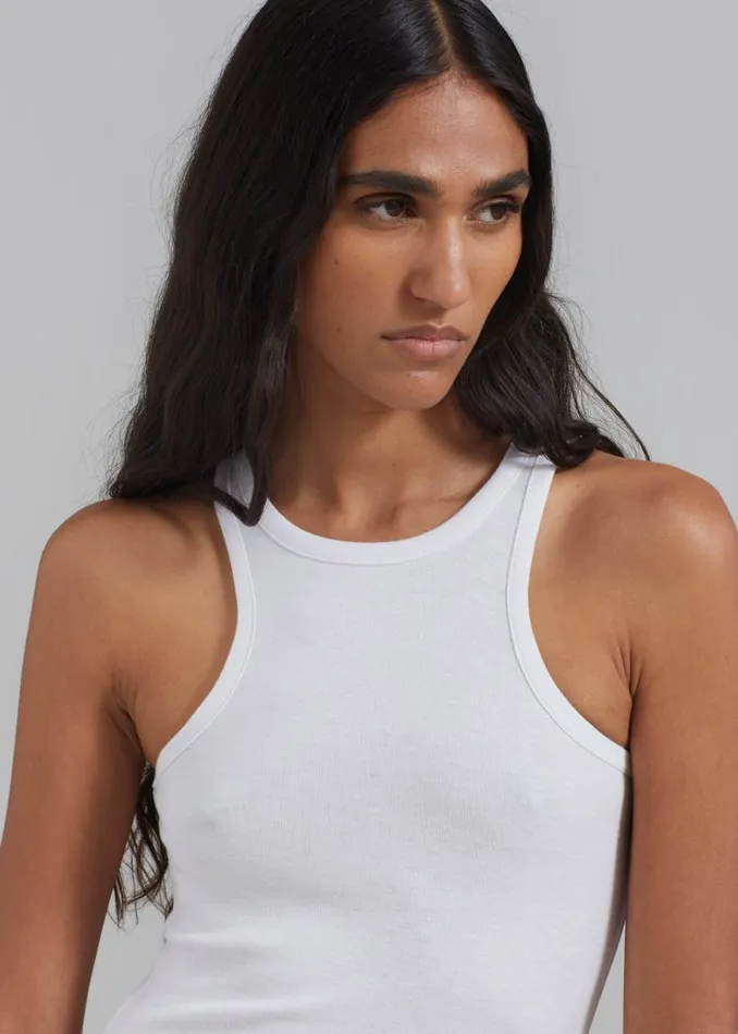 The Frankie Shop Violette Ballerina Maxi Dress 8211 White Shop Dresses