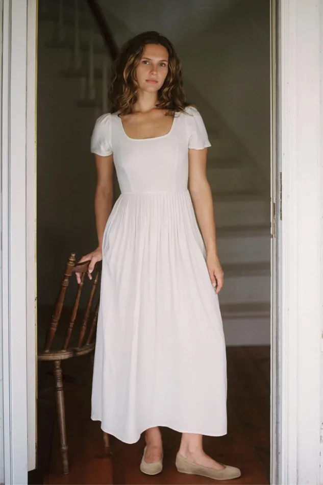 The Scarlet Dress Eggshell Dresses Christy Dawn Women