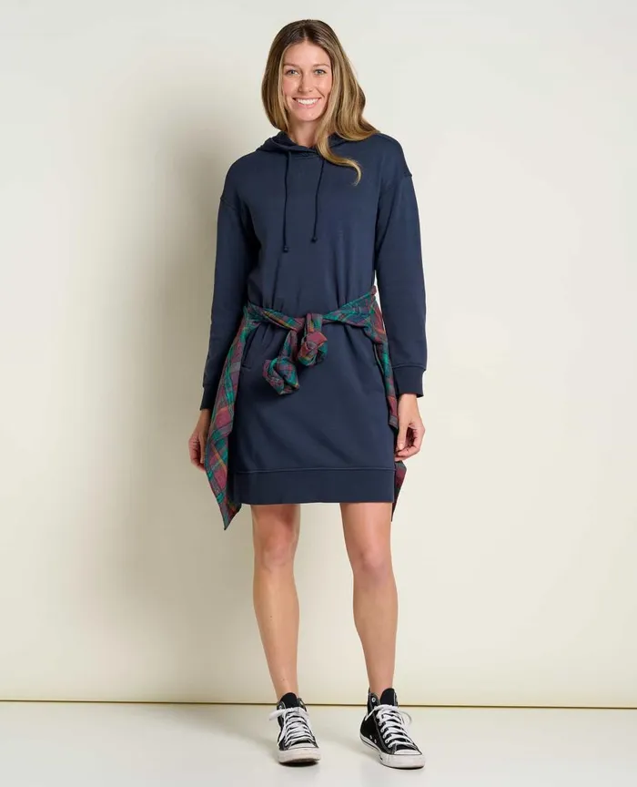 ToadandCo Dresses Hemp Daybreaker Hooded Dress Big Sky 8211 Women039s