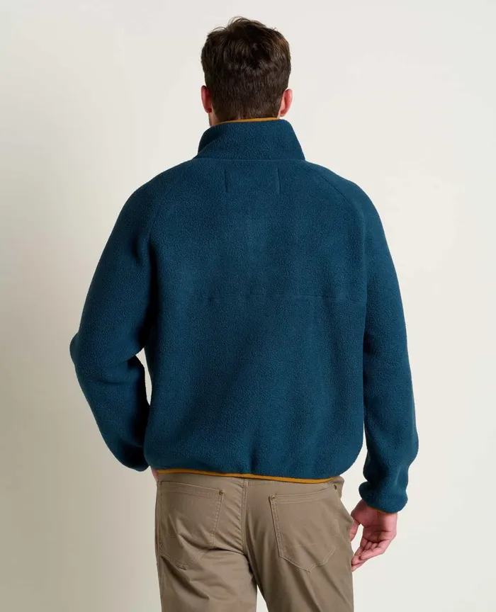 ToadandCo Jackets and Layers Men039s Campo Fleece Pullover Midnight 8211 Men039s