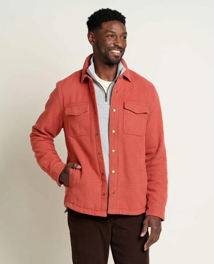 ToadandCo Jackets and Layers Mojac III Shirt Jacket Cinnamon 8211 Men039s