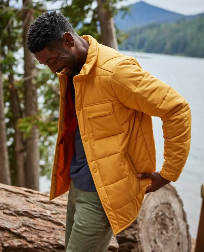 ToadandCo Jackets and Layers Spruce Wood Shirt Jacket Acorn 8211 Men039s
