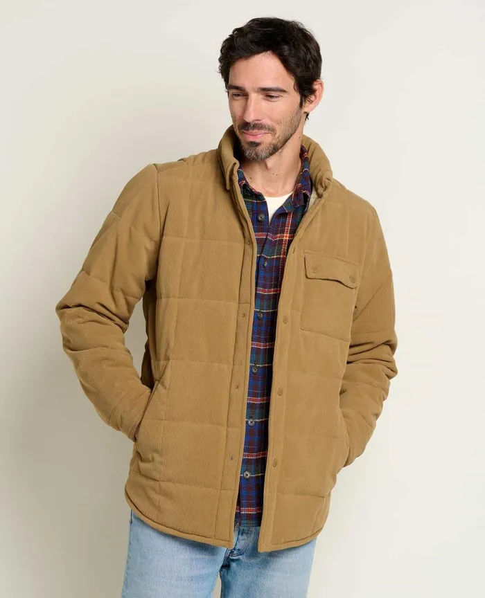 ToadandCo Jackets and Layers Spruce Wood Shirt Jacket Honey Brown Cord 8211 Men039s