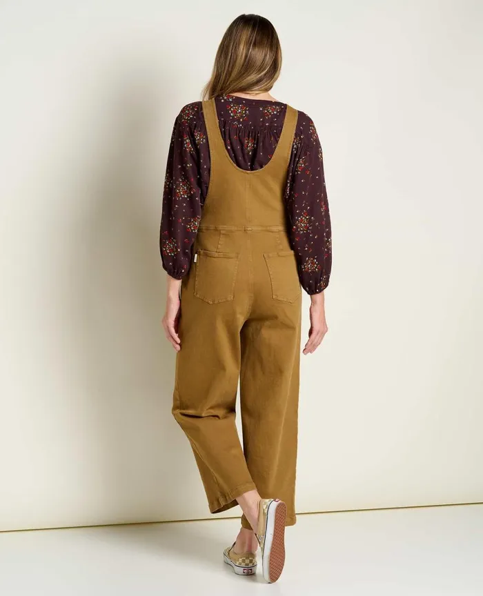 ToadandCo Jumpsuits and Overalls Balsam Seeded Denim Overall Honey Brown 8211 Women039s