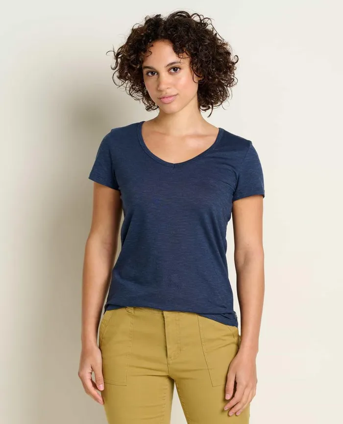 ToadandCo Loungewear and Sleep Marley II Short Sleeve Tee True Navy 8211 Women039s