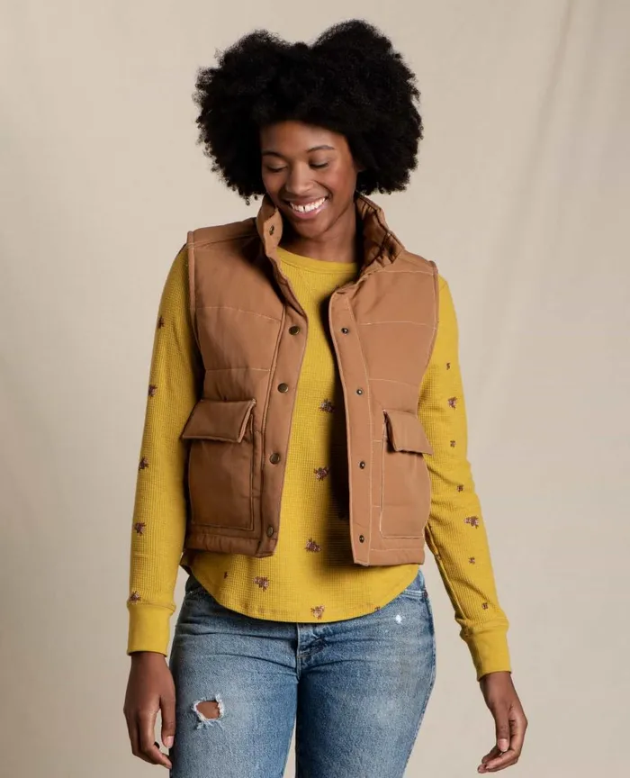 ToadandCo Outerwear Women039s Forester Pass Vest Adobe 8211 Women039s
