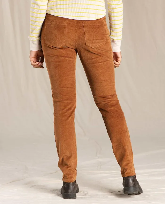 ToadandCo Pants Karuna Cord 5 Pocket Skinny Pant Brown Sugar 8211 Women039s