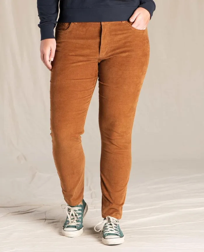 ToadandCo Pants Karuna Cord 5 Pocket Skinny Pant Brown Sugar 8211 Women039s