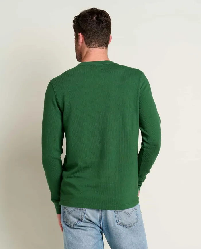 ToadandCo Shirts Men039s Ponderosa Long Sleeve Henley Pasture 8211 Men039s