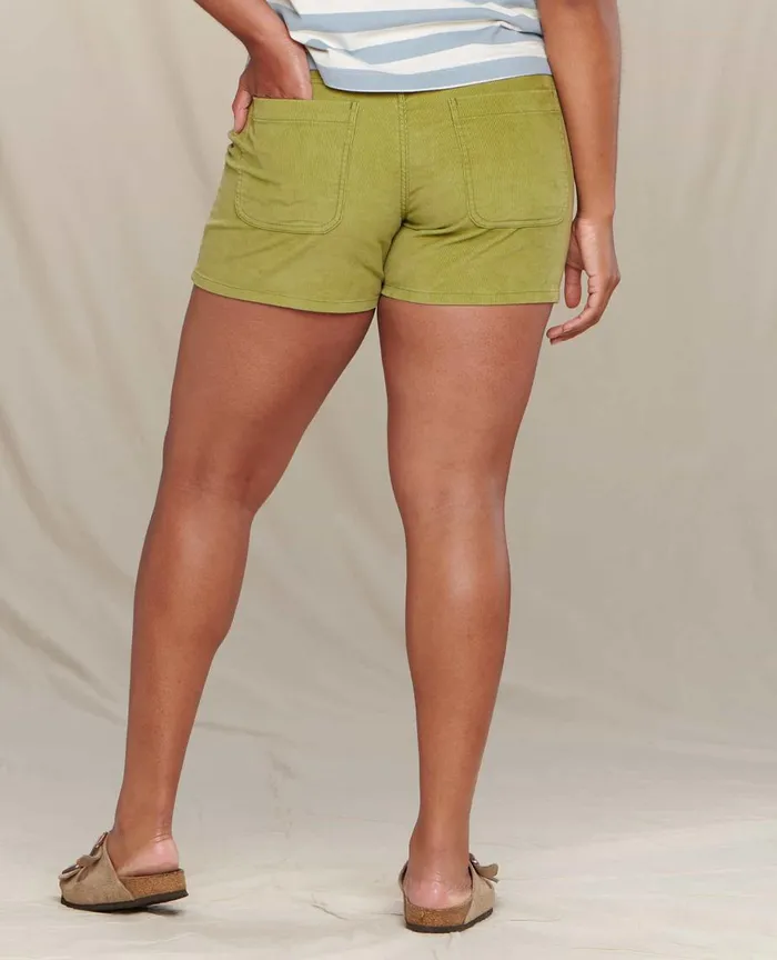 ToadandCo Shorts Women039s Coaster Cord Short Frog 8211 Women039s