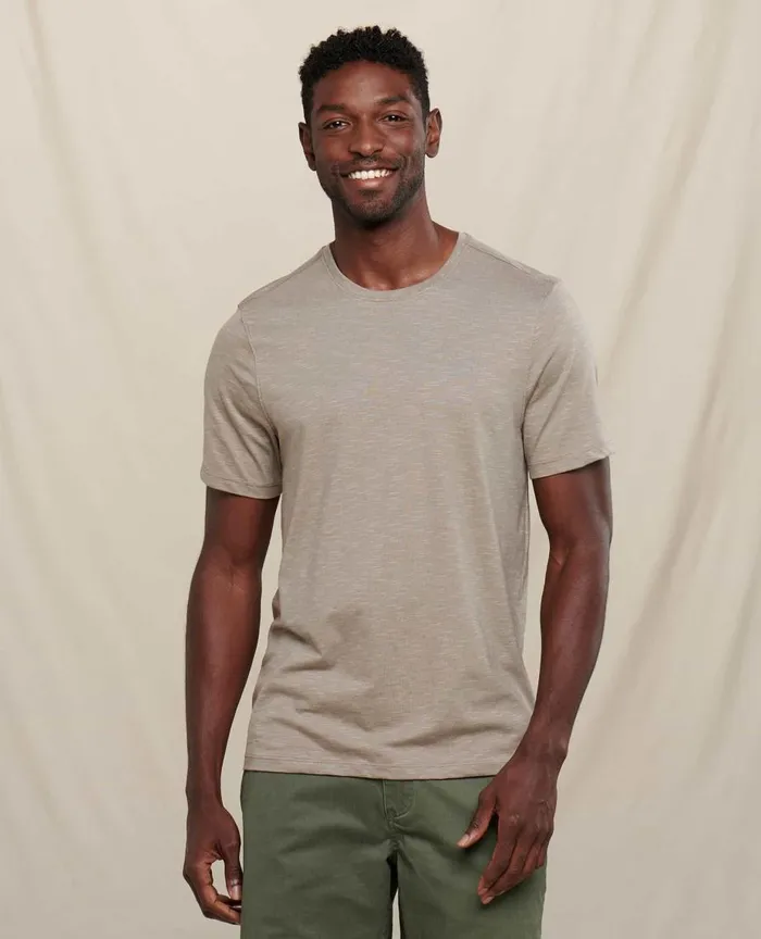 ToadandCo TShirts Tempo Short Sleeve Crew Dark Chino 8211 Men039s