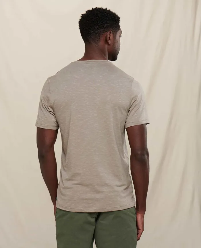 ToadandCo TShirts Tempo Short Sleeve Crew Dark Chino 8211 Men039s