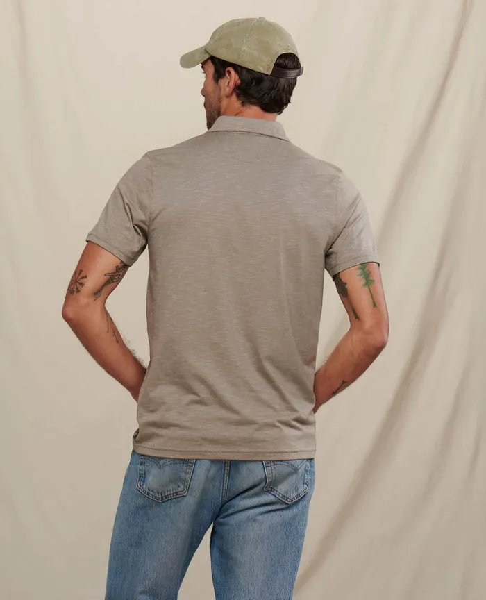 ToadandCo TShirts Tempo Short Sleeve Polo Dark Chino 8211 Men039s