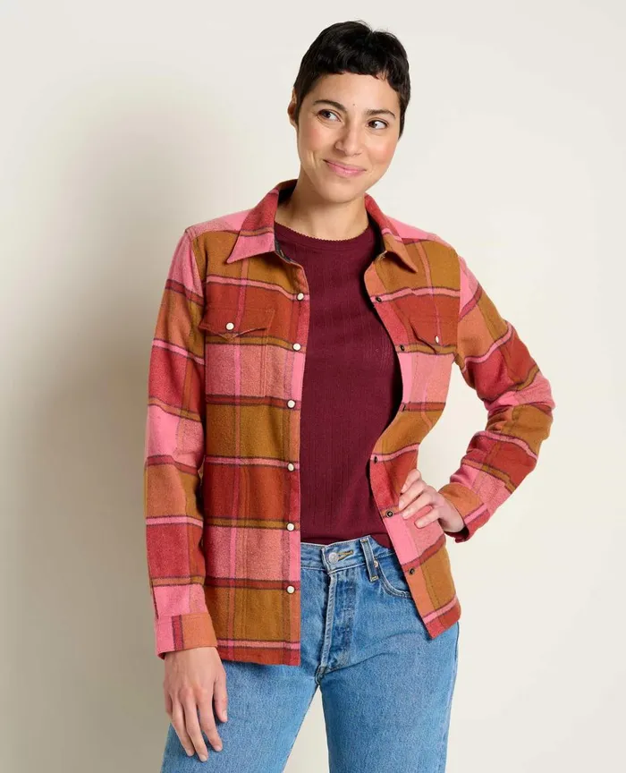 ToadandCo Tops and TShirts Folk Yeah Shirt Jacket Taffy 8211 Women039s