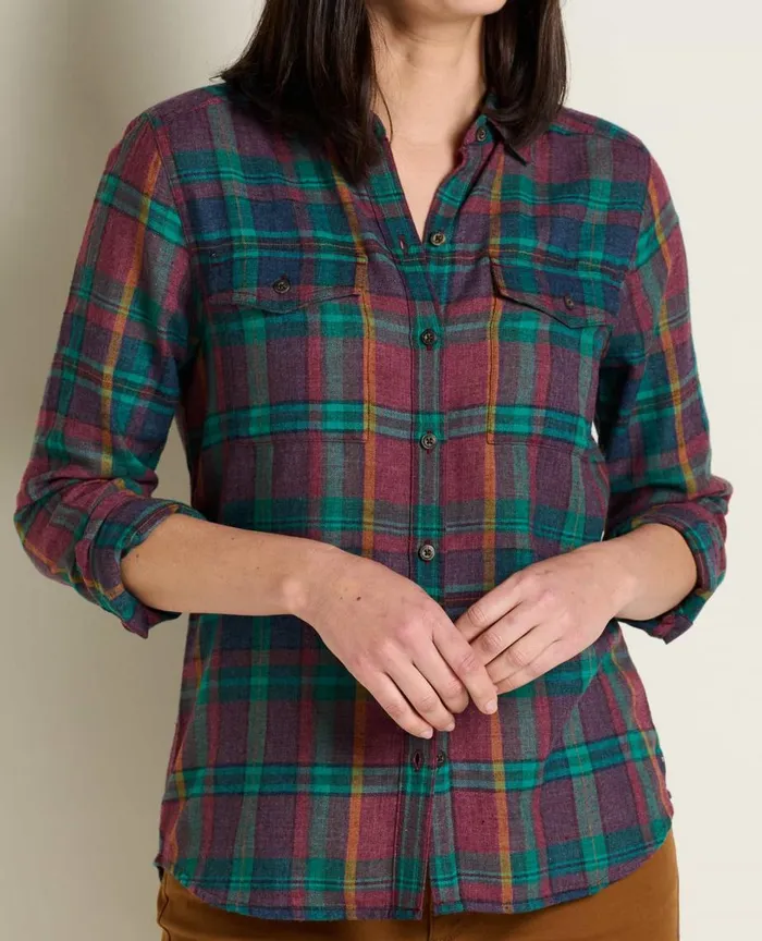 ToadandCo Tops and TShirts ReForm Flannel Shirt Aurora 8211 Women039s