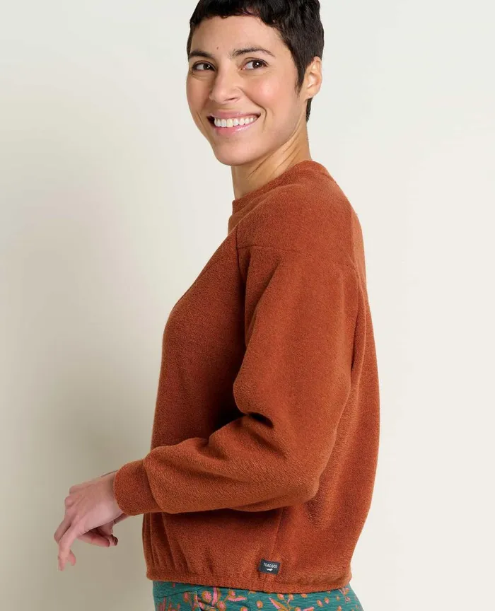 ToadandCo Tops and TShirts Whitney Terry Pullover Cinnamon 8211 Women039s